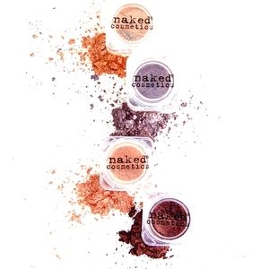 Naked cosmetics limited edition 4pc pigment set